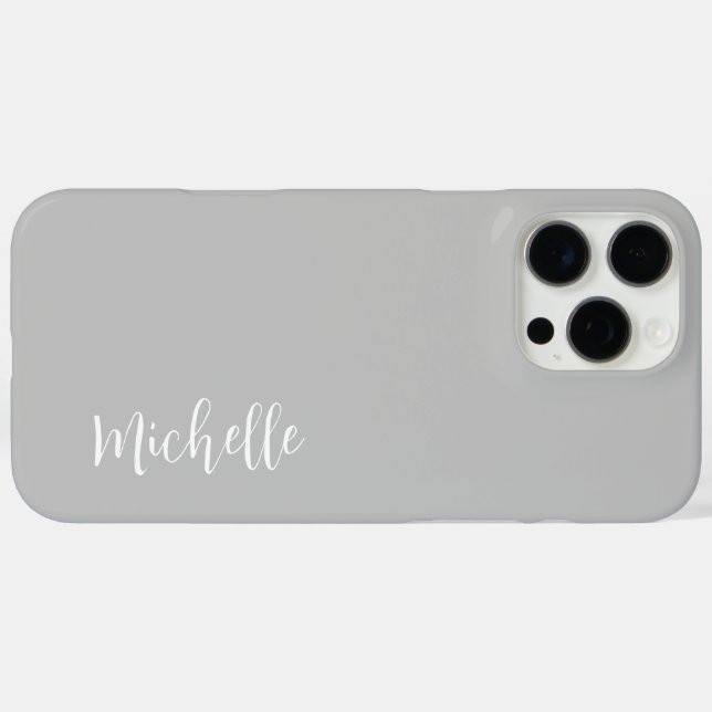 Minimalist Chic Elegant Script Stylish  Case-Mate iPhone Case (Back (Horizontal))