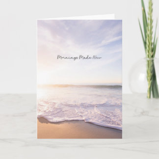 Minimalist Christian Sympathy Encourgement Card