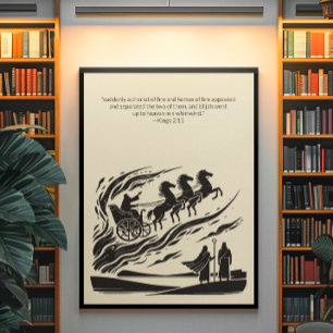 Minimalist Christian Wall Art – Bible Verse Print