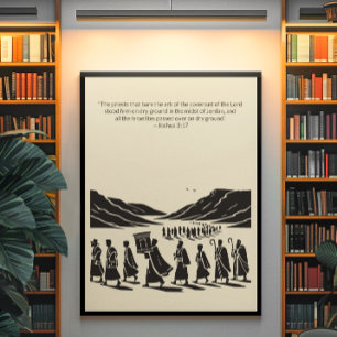 Minimalist Christian Wall Art – Bible Verse Print