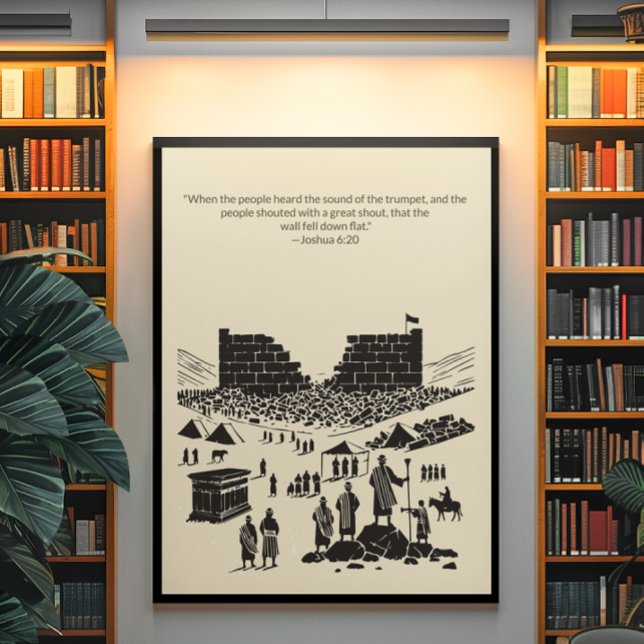 Minimalist Christian Wall Art – Bible Verse Print (Creator Uploaded)