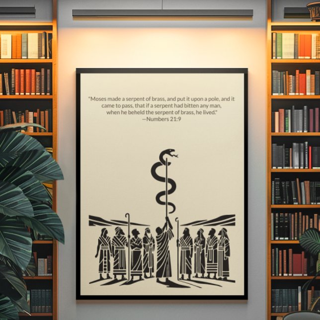 Minimalist Christian Wall Art – Bible Verse Print (Creator Uploaded)