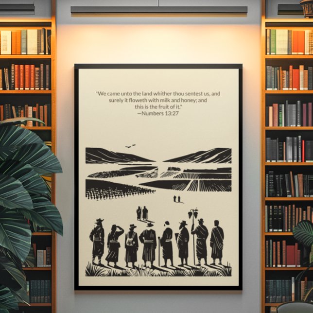 Minimalist Christian Wall Art – Bible Verse Print (Creator Uploaded)