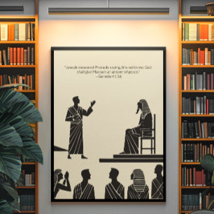 Minimalist Christian Wall Art – Bible Verse Print