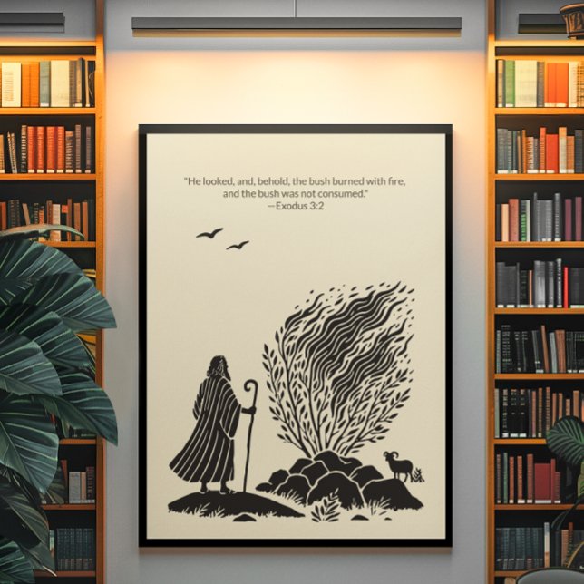 Minimalist Christian Wall Art – Bible Verse Print (Creator Uploaded)