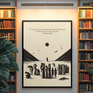 Minimalist Christian Wall Art – Bible Verse Print