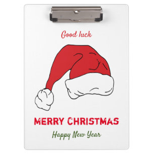 Minimalist Christmas and New Year Happy Clipboard