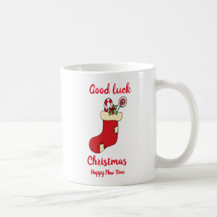 Minimalist  Christmas and New Year Happy Coffee Mug