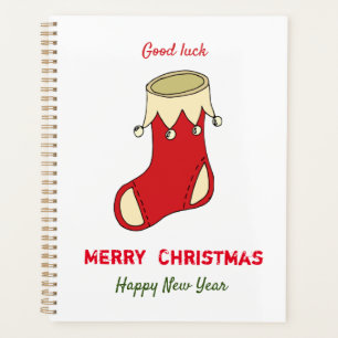 Minimalist Christmas and New Year Happy Planner