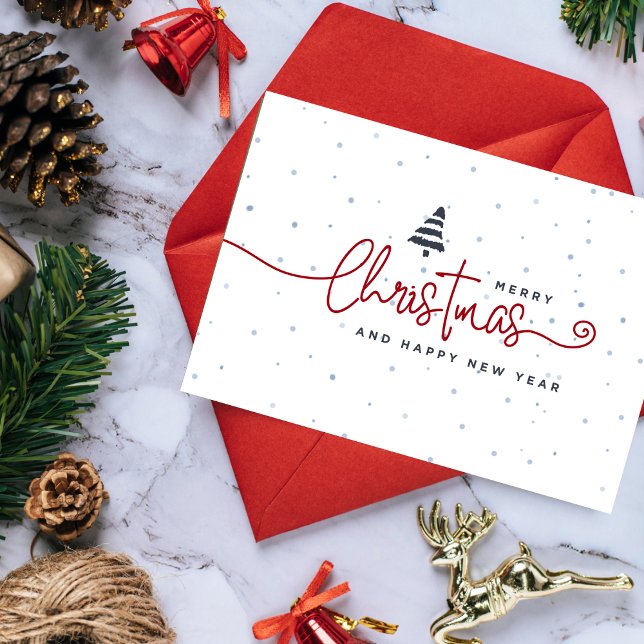 Minimalist Christmas Card: Modern Holiday Simplici (Creator Uploaded)