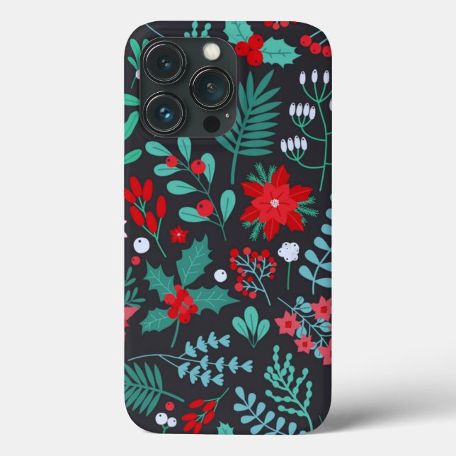 Minimalist Christmas holiday Case-Mate iPhone Case (Back)