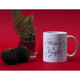 Minimalist Christmas holiday Coffee Mug
