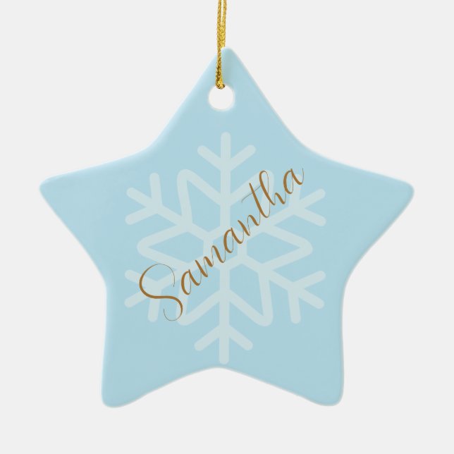 Minimalist Christmas ornament  (Front)