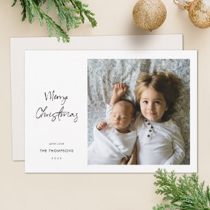 Minimalist Christmas Photo Card