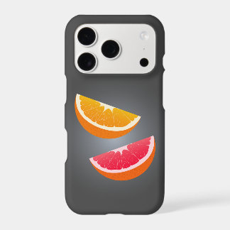 Minimalist Citrus Orange Grapefruit Phone Case