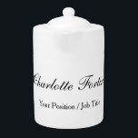 Minimalist Classical Handwriting Script Name<br><div class="desc">This template can be customised to meet all professional occupations.</div>