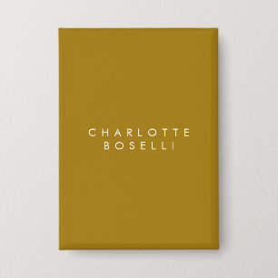 Minimalist Classical Professional Gold Colour