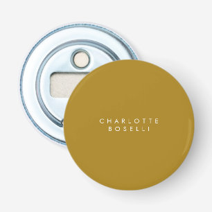 Minimalist Classical Professional Gold Colour Bottle Opener