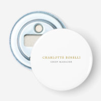 Minimalist Classical Professional Gold Colour
