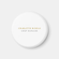 Minimalist Classical Professional Gold Colour
