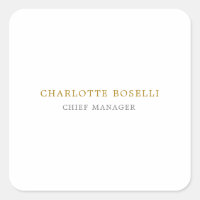 Minimalist Classical Professional Gold Colour
