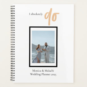 Minimalist Classy Simple Wedding Organisational Planner