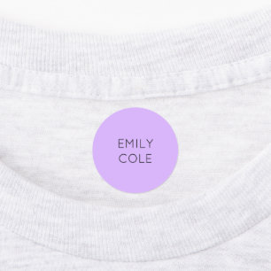 Minimalist clean simple purple