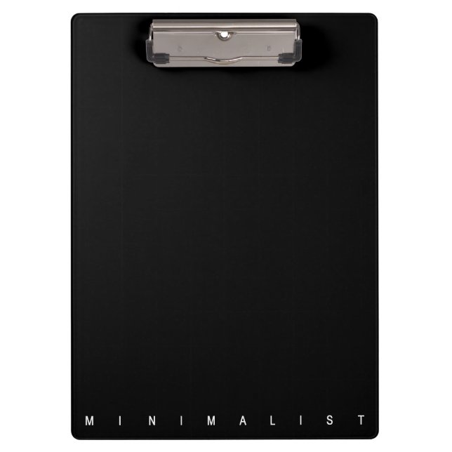 Minimalist Clipboard (Front)