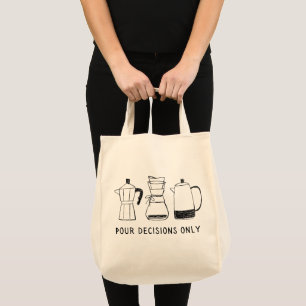 Minimalist Coffee Lover Tote Bag