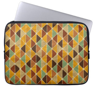 Minimalist Colorful Geometry–Fresh Stylish Pattern Laptop Sleeve