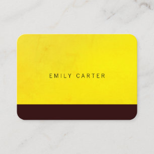 Minimalist Colourful Texture and Black Trim Business Card