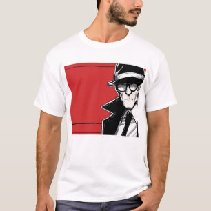 Minimalist Comic Man Men's Basic T-Shirt