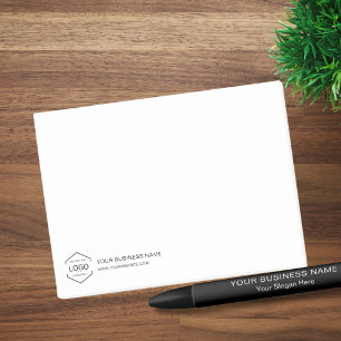 Minimalist Company Logo Business Post-it Notes
