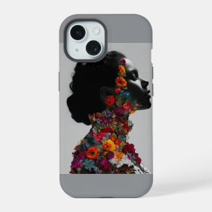 Minimalist Conceptual Black and White Photography iPhone 15 Case