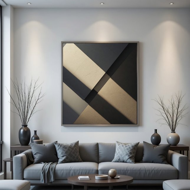 Minimalist Concrete Architectural Abstract Poster (Creator Uploaded)