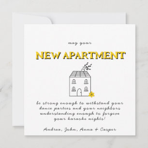 MINIMALIST  Congrats On Your New Apartment Holiday Card