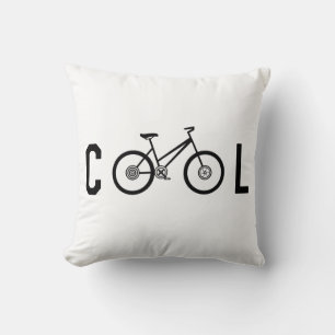 Minimalist Cool Cycling Bicycle Biking Gift Cushion