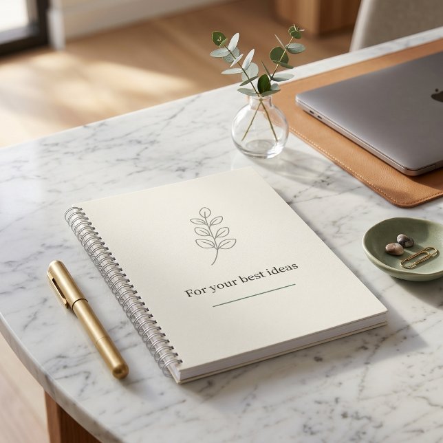 Minimalist Corporate Notebook for Employee  (Minimalist Corporate Notebook for Employee)