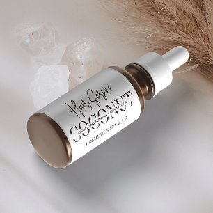 Minimalist Cosmetic Dropper Bottle Product