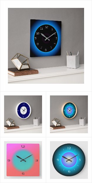  Minimalist Creative Clocks with Numerals 