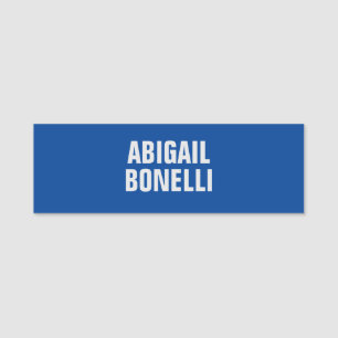 Minimalist Creative Useful Durable Plain Simple Name Tag