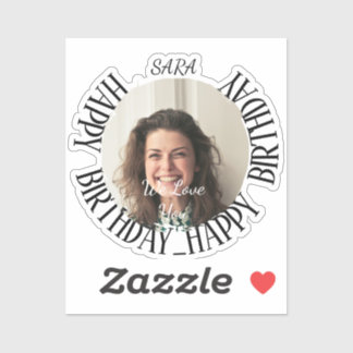 minimalist Custom-Cut Sticker