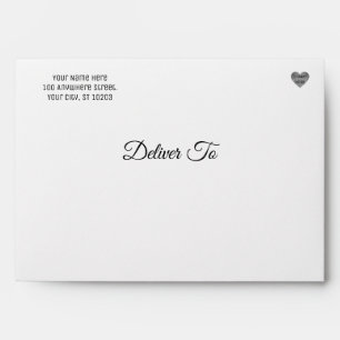 Minimalist Custom Envelopes