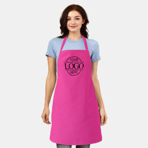 Minimalist Custom Logo Small Business Branding Apron