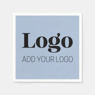 Minimalist Custom Logo Weddings & Business Napkin