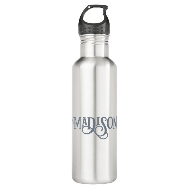 Minimalist Custom Name 710 Ml Water Bottle (Front)