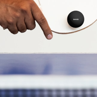 Minimalist Custom Name Or Logo Ping Pong Ball