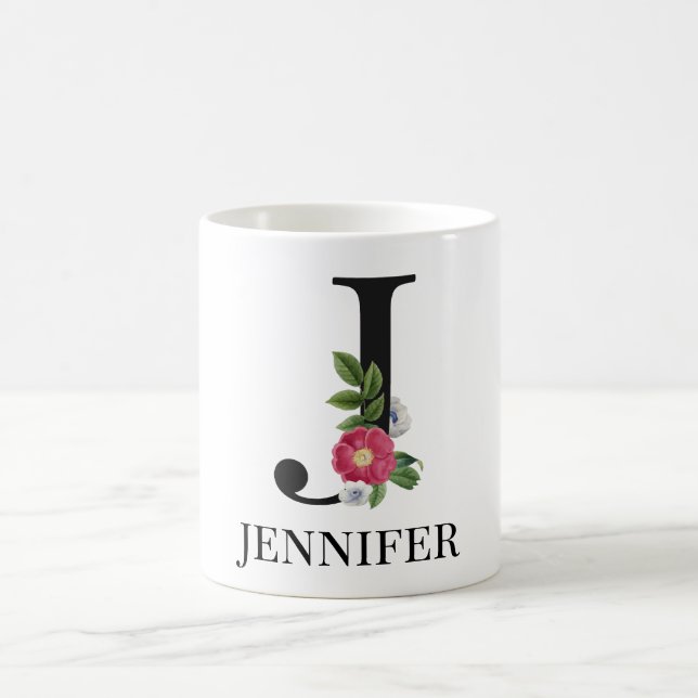 Minimalist Custom Name Personalised Coffee Mug (Center)