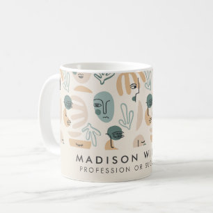 Minimalist Custom Name Personalised Coffee Mug