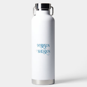 Minimalist Custom Name Water Bottle